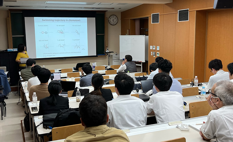 A joint seminar was organized by the Issac Newton Institute (Cambridge) and the Institute for Mathematical Sciences, Kyoto University